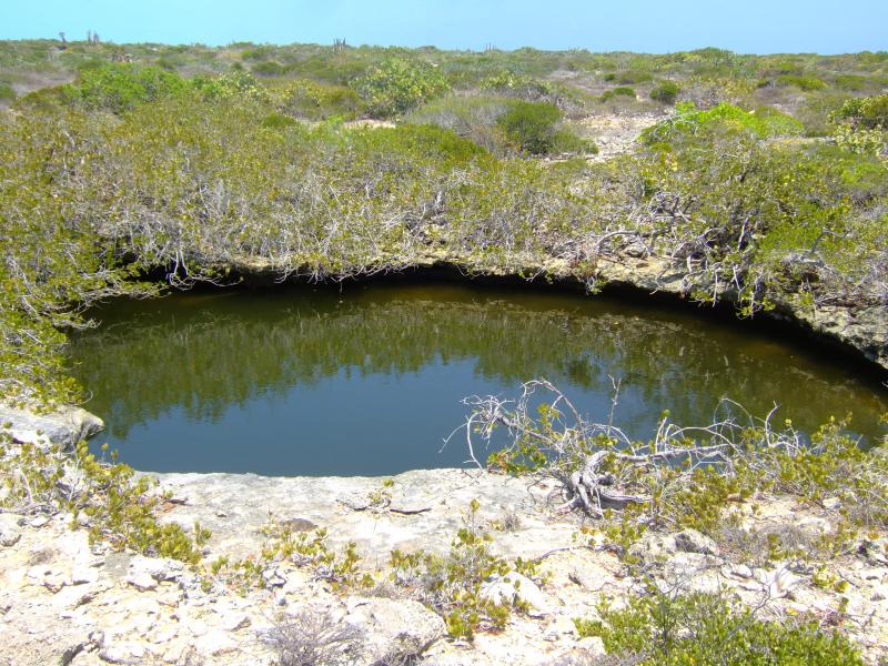 Turks and Caicos, West Caicos Sinkhole, Karst, Flood Geology Challenge
