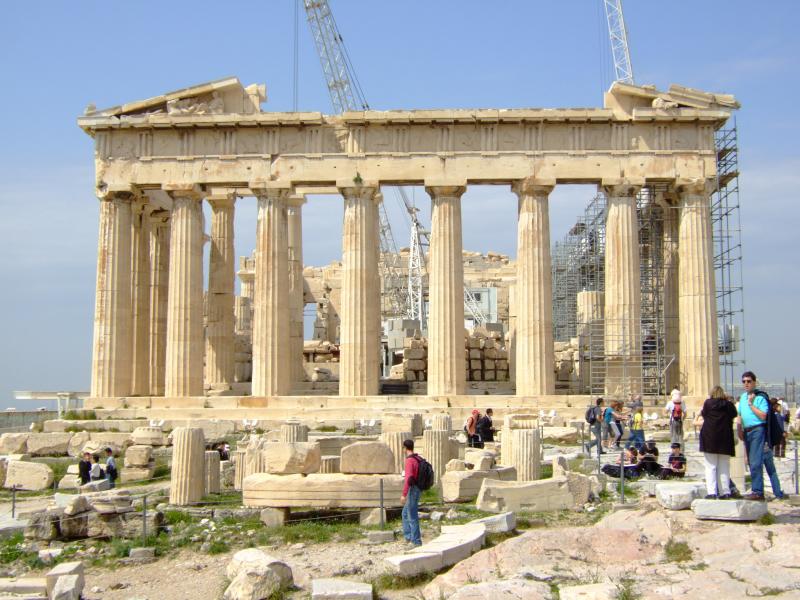 Athens Greece, Acropolis, Parthenon, Marble, Flood Geology Challenge