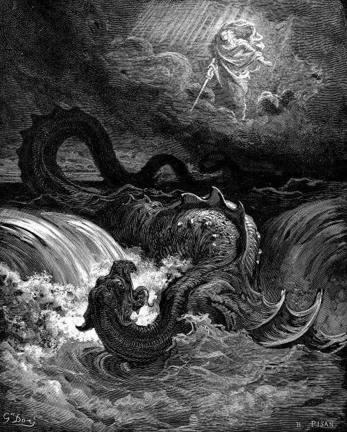Destruction of Leviathan, Gustav Dore